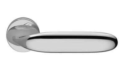 Eos Frosio Bortolo interior door handle in version with square rosette