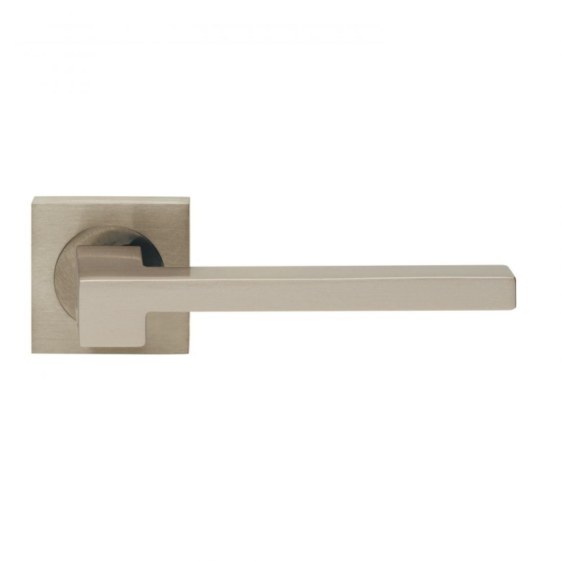 Morphos Light Design Manital Satin Nickel Pair of Door Lever Handles