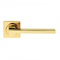 Morphos Light Design Manital Polished Brass Pair of Door Lever Handles