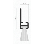 DIY Fixed Draft Excluder for Door Comaglio 1250 Comax Series Various Sizes