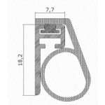Fixed Draft Excluder for Door Comaglio 1350 Universal Series Various Sizes