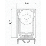 Draft Excluder for Doors Comaglio 420 Mini Cheap Series Various Sizes