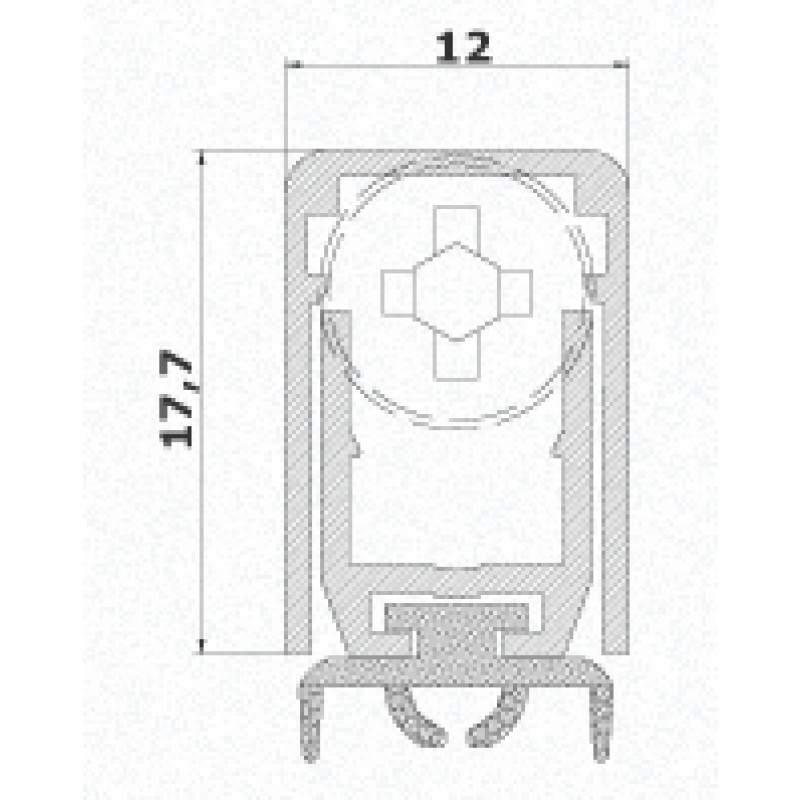 Draft Excluder for Doors Comaglio 420 Mini Cheap Series Various Sizes