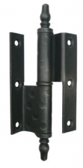 Bent Paumelle 100x65mm for Windows and Doors Galbusera Wrought Iron