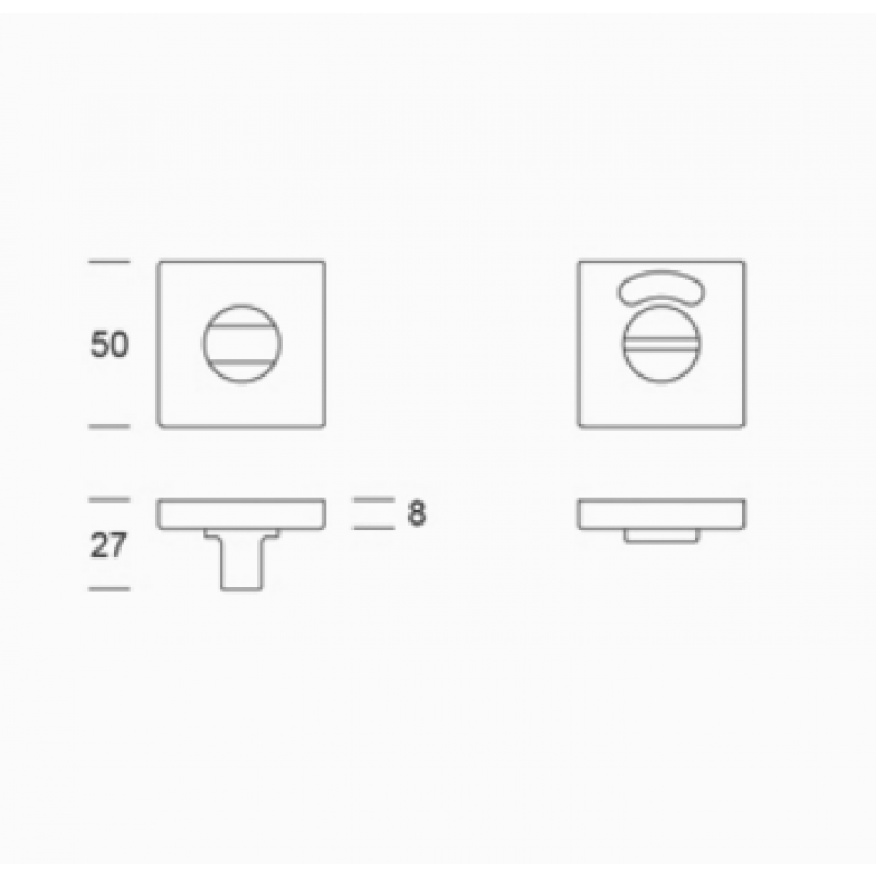 pba 0IT.002.00CH Indicator Bolts in Stainless Steel