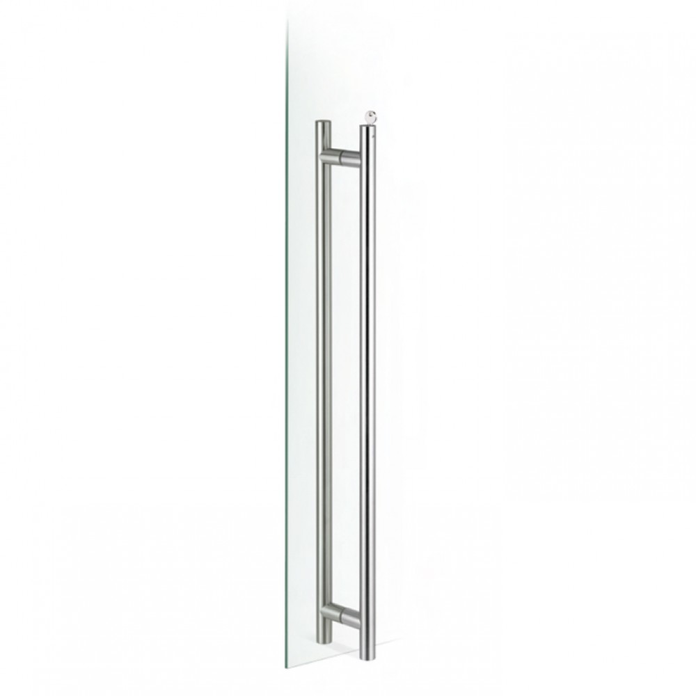 pba 200C-V Pull Handle with Lock in Stainless Steel AISI 316L