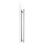 pba 200CV Pull Handle with Lock in Stainless Steel AISI 316L