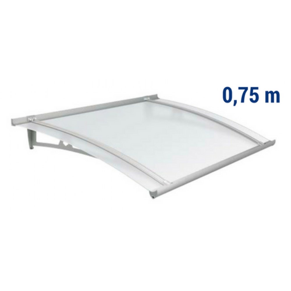 Newstyle Canopy NS-01 Neutral Satin Roof 0,75m Overhang Royal Pat Newentry