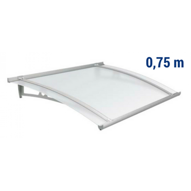 Newstyle Canopy NS-01 Neutral Satin Roof 0,75m Overhang Royal Pat Newentry