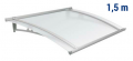 Newstyle Canopy NS-01 Neutral Satin Roof 1,50m Overhang Royal Pat Newentry