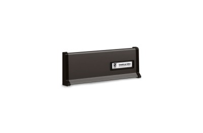 Small Letter Plate for Mailboxes Silmec S600 266x90 mm Aluminum