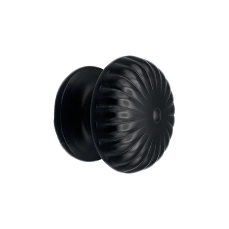 Fixed Decorated Knob in Anodized Aluminum Saguatti 161