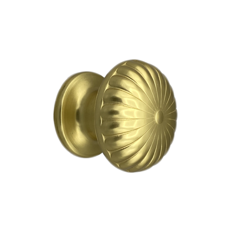 Fixed Decorated Knob in Anodized Aluminum Saguatti 161