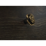 Classic Cabinet Knob Linea Calì Rose PB with Matt Bronze Finishing