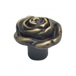 Classic Cabinet Knob Linea Calì Rose PB with Matt Bronze Finishing