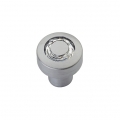 Cabinet Knob Linea Calì Cosmic Crystal CS with Swarowski® Satin Chrome
