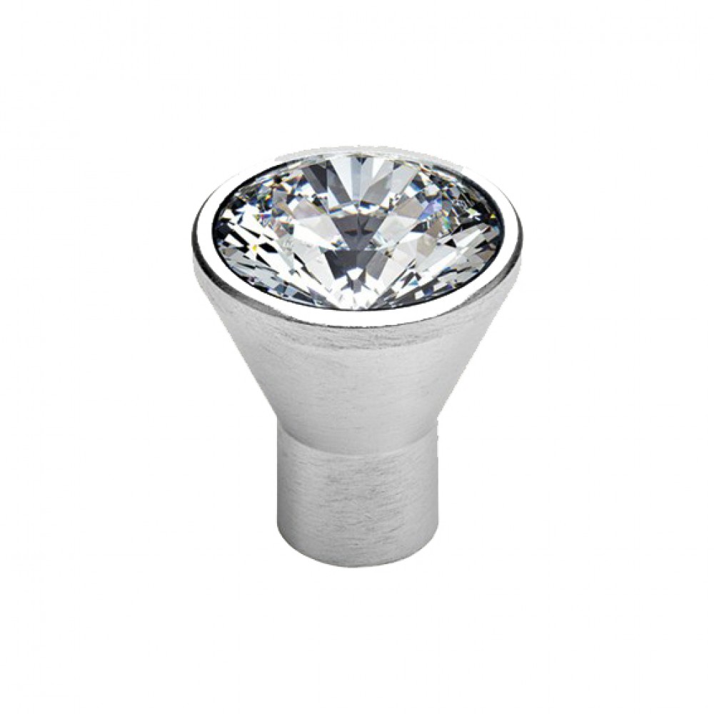 Furniture Knob Linea Calì Crystal Diamante CR with Swarowski®