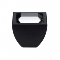 Cabinet Knob Linea Calì Elios Crystal PB with Swarowski® Matt Black