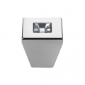 Cabinet Knob Linea Calì Reflex PB with Swarowski® Polished Chrome