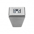 Cabinet Knob Linea Calì Reflex PB with Swarowski® Satin Chrome