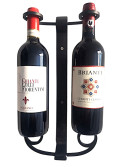Sparkling Wine Bottle Holder Made in Italy with Steel and Iron Drinko