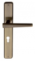 Portofino Fashion Line PFS Pasini Brass Door Handle on Plate