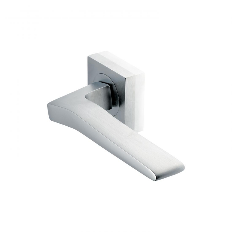 Preso Design Manital Satin Chrome Pair of Door Lever Handles