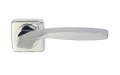 Quadrata Jewellery PFS Pasini Door Handle with Rose and Escutcheon