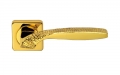 Quadrata Stone Jewellery PFS Pasini Door Handle with Rose and Escutcheon