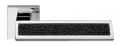 Riflesso Jet Rocks Door Handle on Rosette Linea Calì Crystal