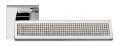Riflesso Mesh Door Handle on Rosette Linea Calì Crystal