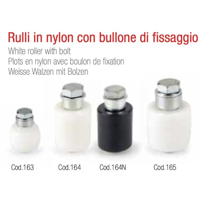Nylon Roller with Fixing Bolt for Sliding Gate