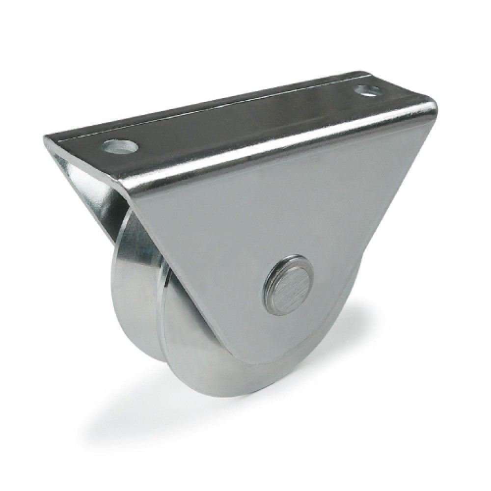 Wheel with External Support for Sliding Gate Adem