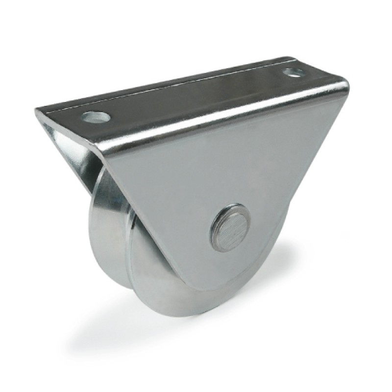 Wheel with External Support for Sliding Gate Adem