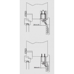 S TEL Single Shutter 230Vac Chiaroscuro Automation for Swing Shutters