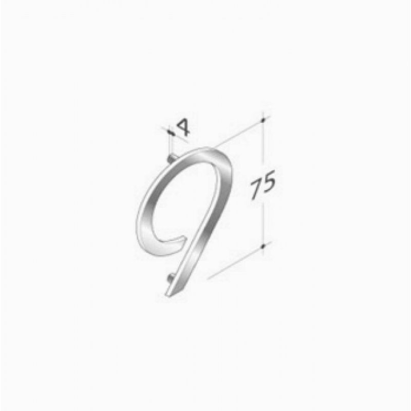 pba 2045 WC Pictogram in Stainless Steel AISI 316L