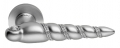 Shell Mesh Satin Chrome Linea Calì Door Handle