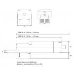 Slide 80 230Vac Chiaroscuro Automation Kit for Sliding Shutters Max 160Kg