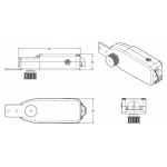 Slide 80 230Vac Chiaroscuro Automation Kit for Sliding Shutters Max 160Kg