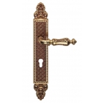 Soleil Door Handle on Plate Linea Calì Vintage