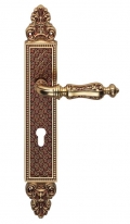 Soleil Linea Calì Door Handle on Plate Vintage