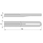 Bracket Extension for Zelus Automatic Universal Shutter-Stop Pettiti Giuseppe