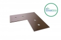 Alignment Plate in Galvanized Steel for Klima Pro PosaClima Counterframe