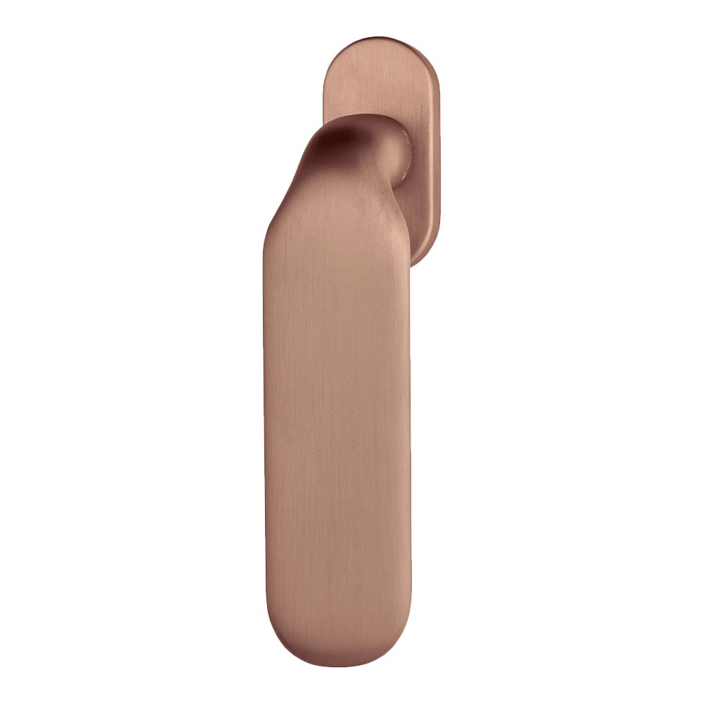 Eos Frosio Bortolo interior door handle in version with square rosette