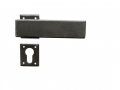 Stockholm Galbusera Door Handle with Rosette and Escutcheon Plate