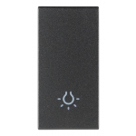 Arkè Vimar 1 Module Button Interchangeable Symbols and Colors