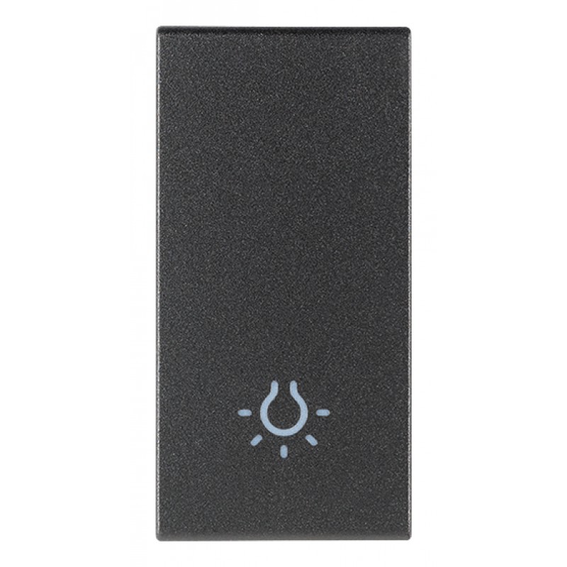 Arkè Vimar 1 Module Button Interchangeable Symbols and Colors