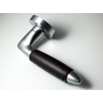 Totem Handcrafted Leather Door Handle by Hand in Italy by Mandelli