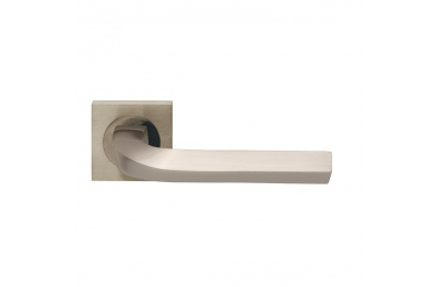 Trendy Design Manital Satin Nickel Pair of Door Lever Handles