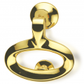 Triangle Brass Knocker for Door PFS Pasini
